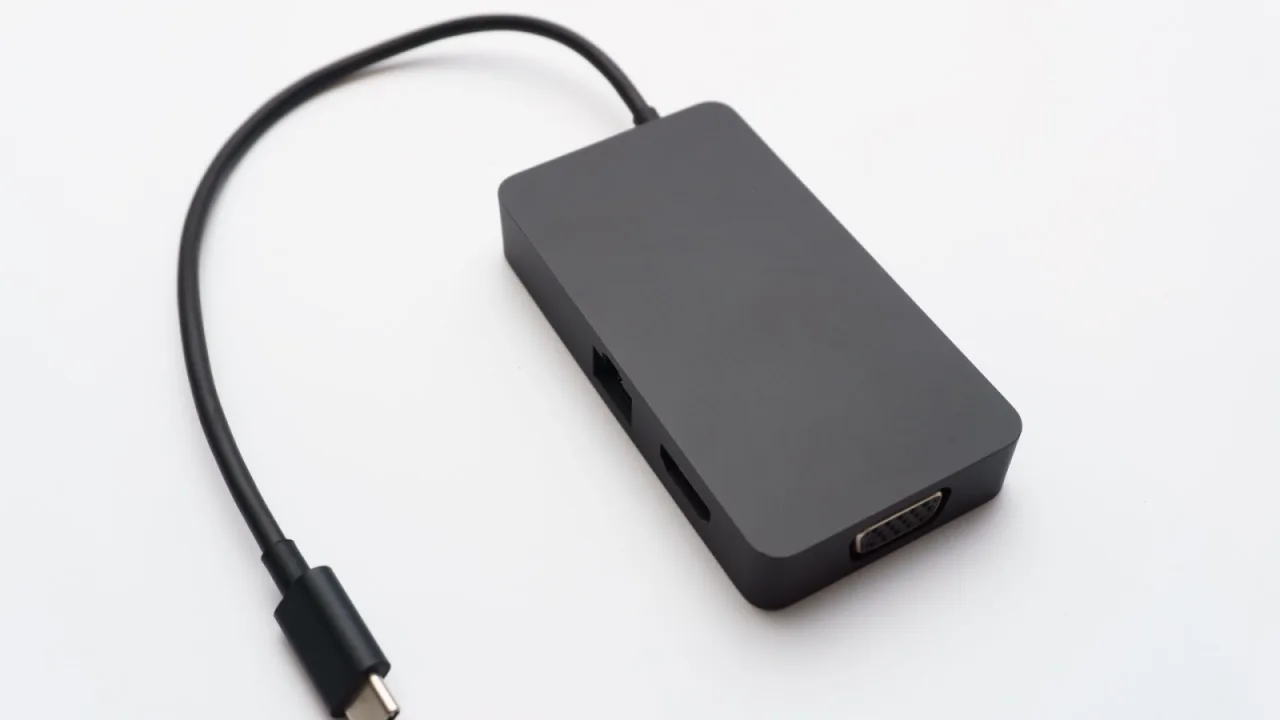 Rozgałęziacz USB-C z gniazdami HDMI i sieciowym