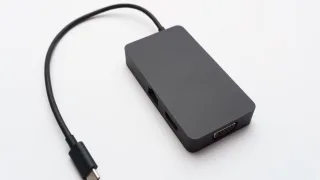 Rozgałęziacz USB-C z gniazdami HDMI i sieciowym