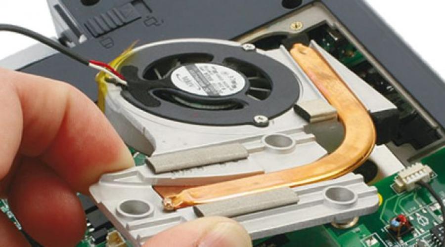 Naprawa układu chłodzenia laptopa